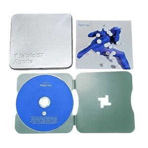 Fabric 57 Agoria CD‎ Album 2011 Electronic Techno Mix Metal Tin Case Collectible